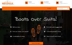 hustlefella home page